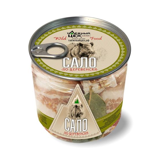 Сало "По-деревенски" 350г.