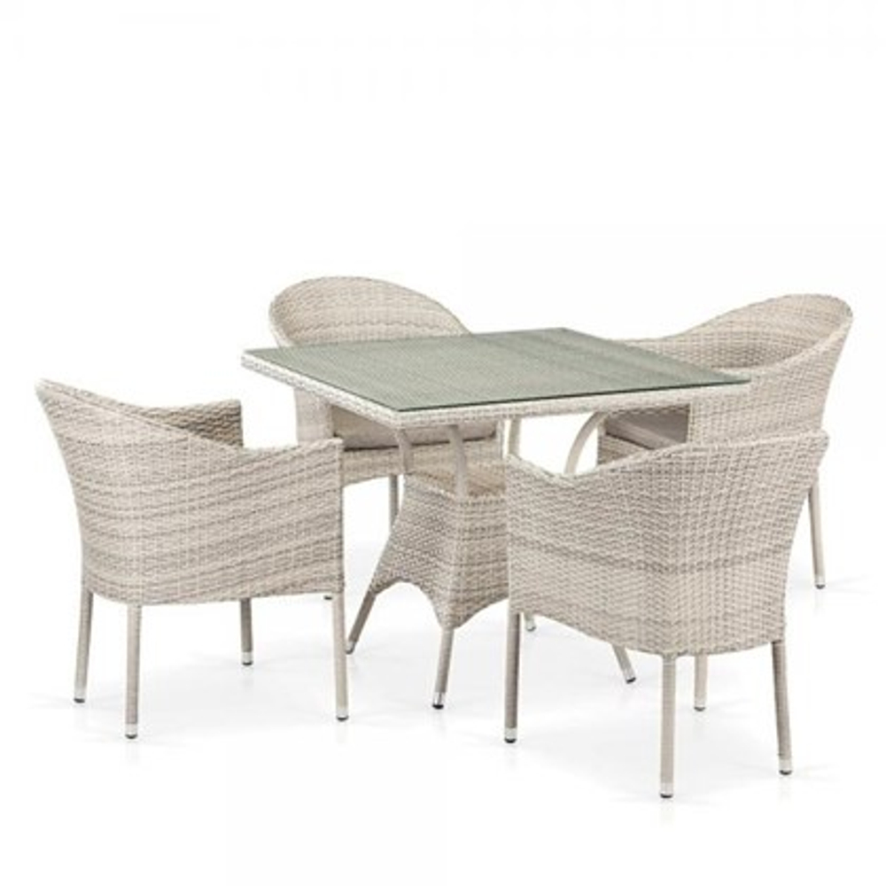 Комплект мебели T190B/Y350A-W85-90x90 4Pcs Latte