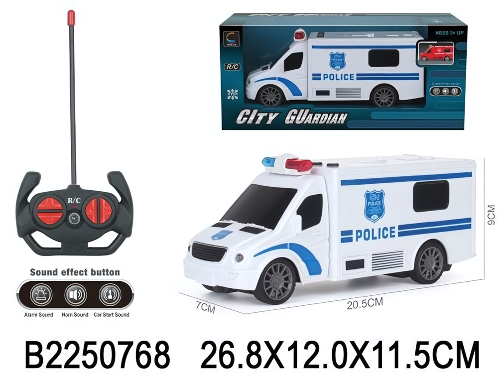 Полицейская машина на РУ, коробка 6158E