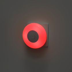 Ночник - светильник светодиодный ЭРА NN-632-SW-W в розетку с выключателем белый