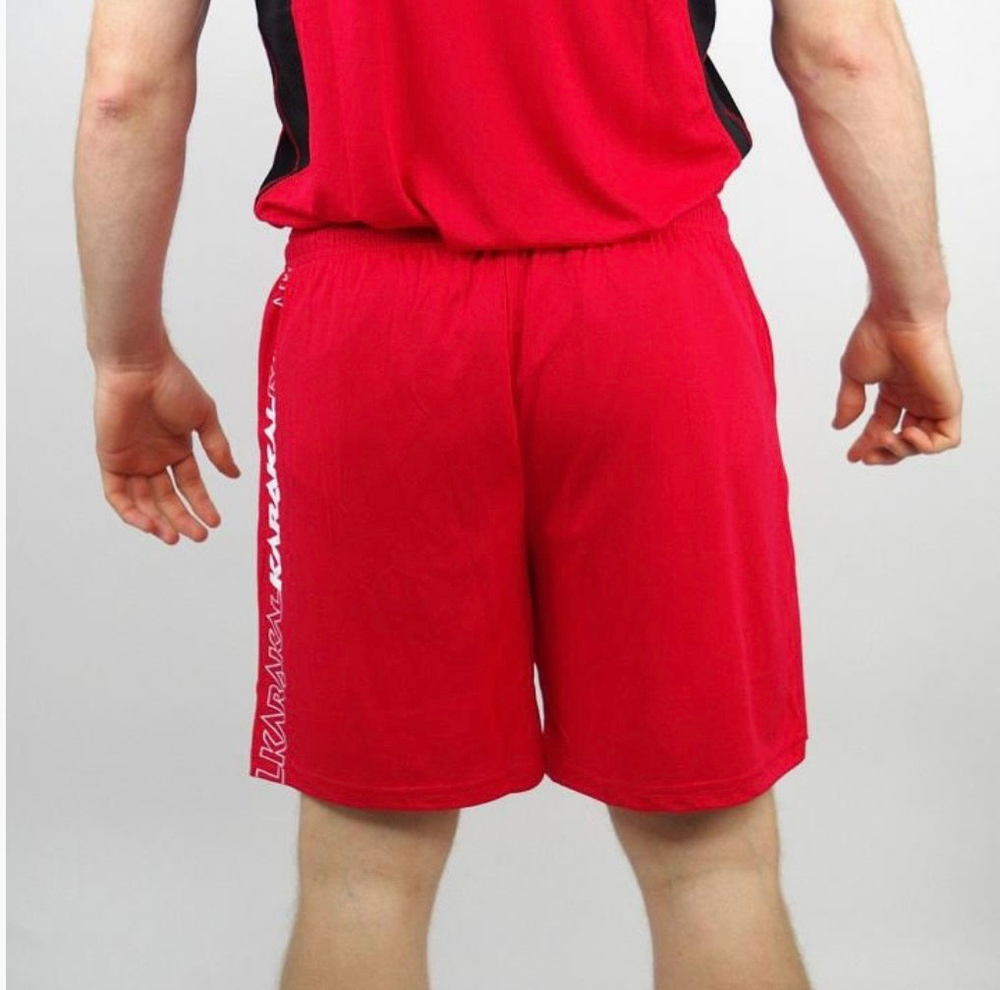Karakal PRO TOUR SHORTS, RED, M