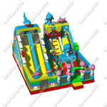 Коммерческий надувной батут "В глубинах моря" 11*8*6,5 м