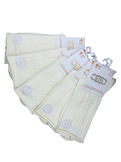 Женские теплые носки из шерсти мериноса - набор 10 пар