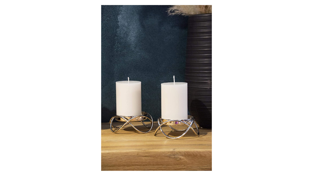 Набор подсвечников 2шт 11.5х5см Edzard Бастия