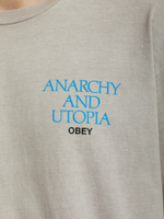 Мужская Футболка Obey Anarchy & Utopia