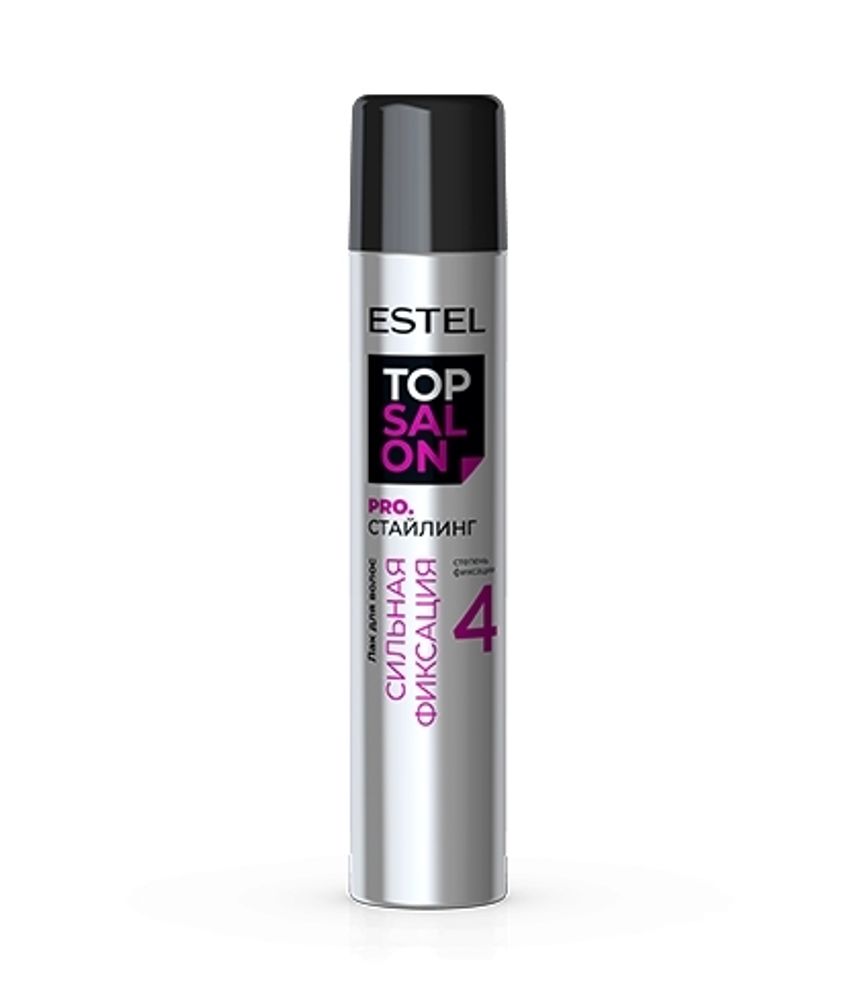 Лак для волос ESTEL TOP SALON PRO.СТАЙЛИНГ сильная фиксация, 400 мл