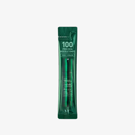 VT COSMETICS Бустер-сыворотка с микроиглами для чувствительной кожи Pro Cica Reedle Shot 100 (2 мл х 10 шт)