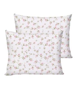 Наволочка комплект 2шт Сказка "Весенние цветы" 50х70 см, перкаль