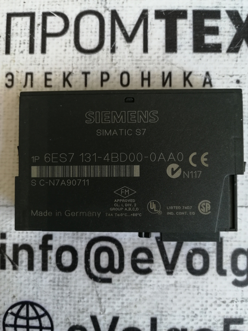 Siemens 6ES7131-4BD00-0AA0 с хранения