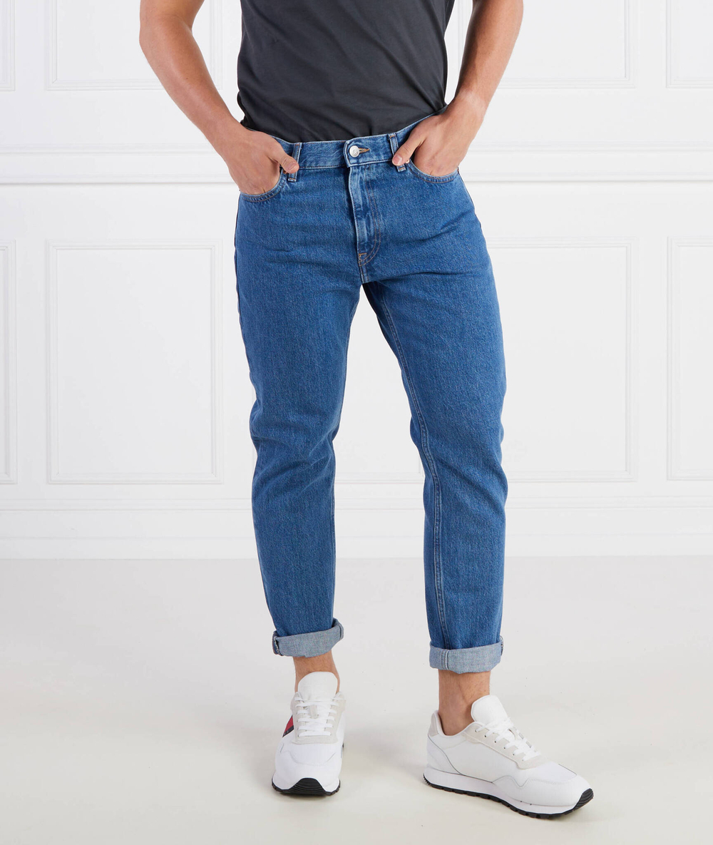 Джинсы DAD JEAN RGLR TPRD Tommy Jeans - голубой(DM0DM16143)