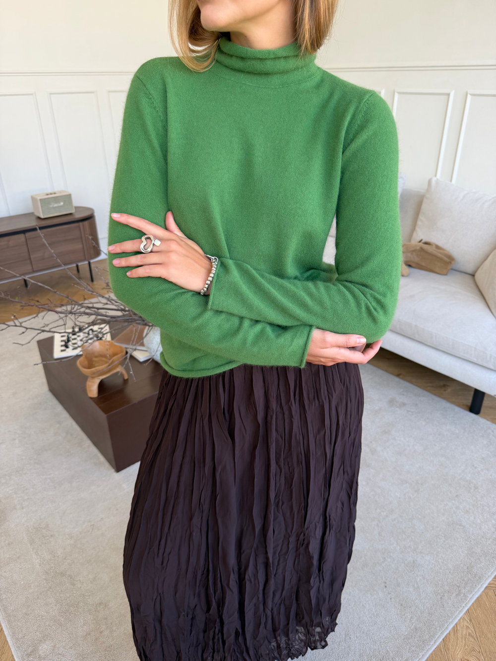 Водолазка Гринни зеленый