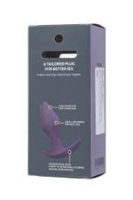 Фиоелетовый анальный стимулятор Bootie Fem - 8,5 см.