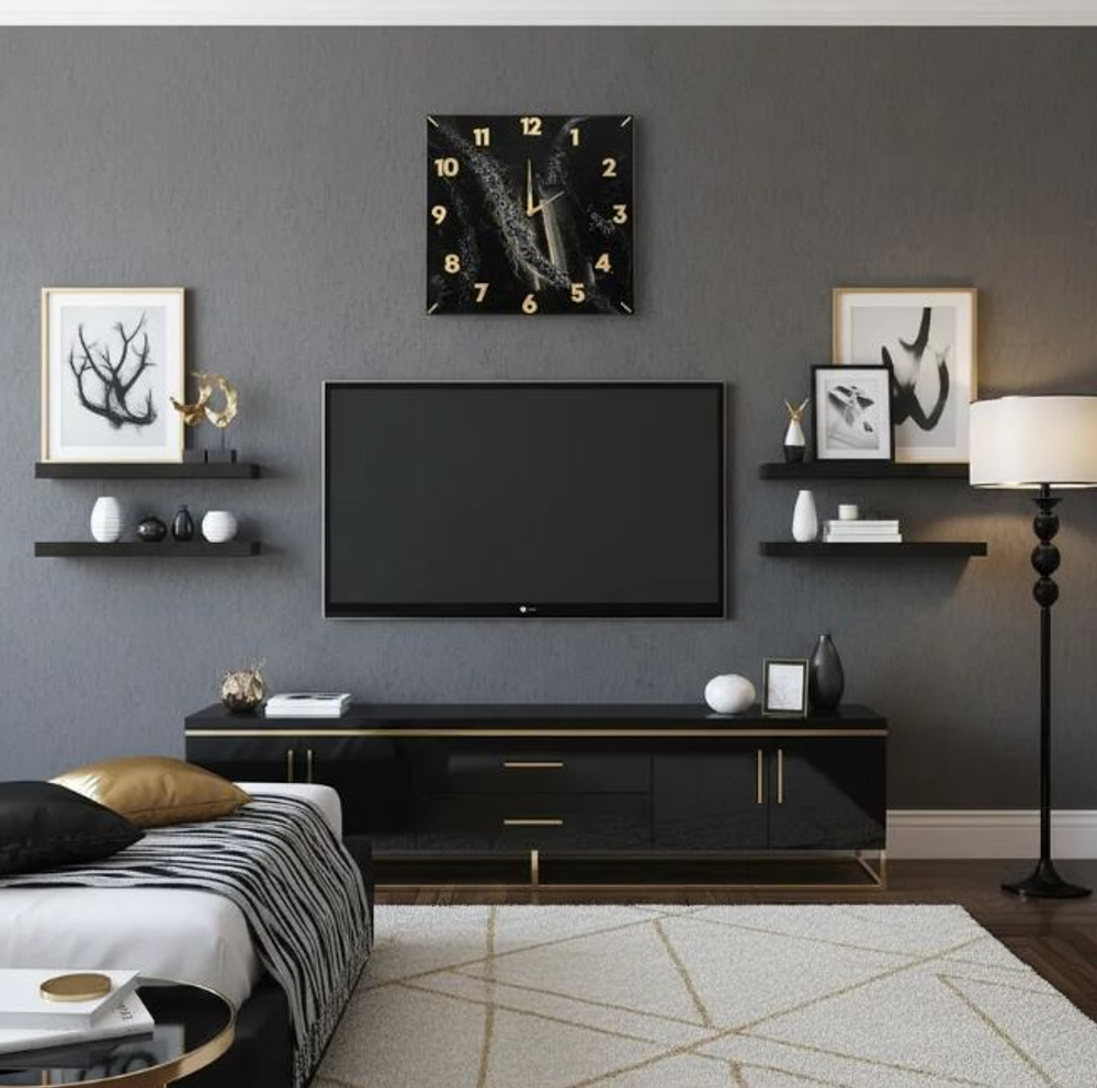 Подарочные часы — эпоксидная смола, мрамор, ручная работа