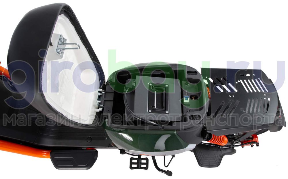 Электроскутер WENBOX U2 1500W (60V/45Ah) - Зелёный фото №13