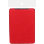 Зеркало косметическое двойное «ФРАТЕЛЛИ», прямоугольник, цвет красный, 9*6см (пакет с подвесом)