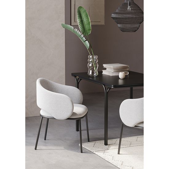 Стул coastal, букле, дымчато-серый