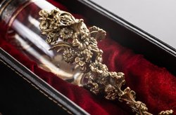 Бокал для шампанского «Цветок» в подарочном футляре