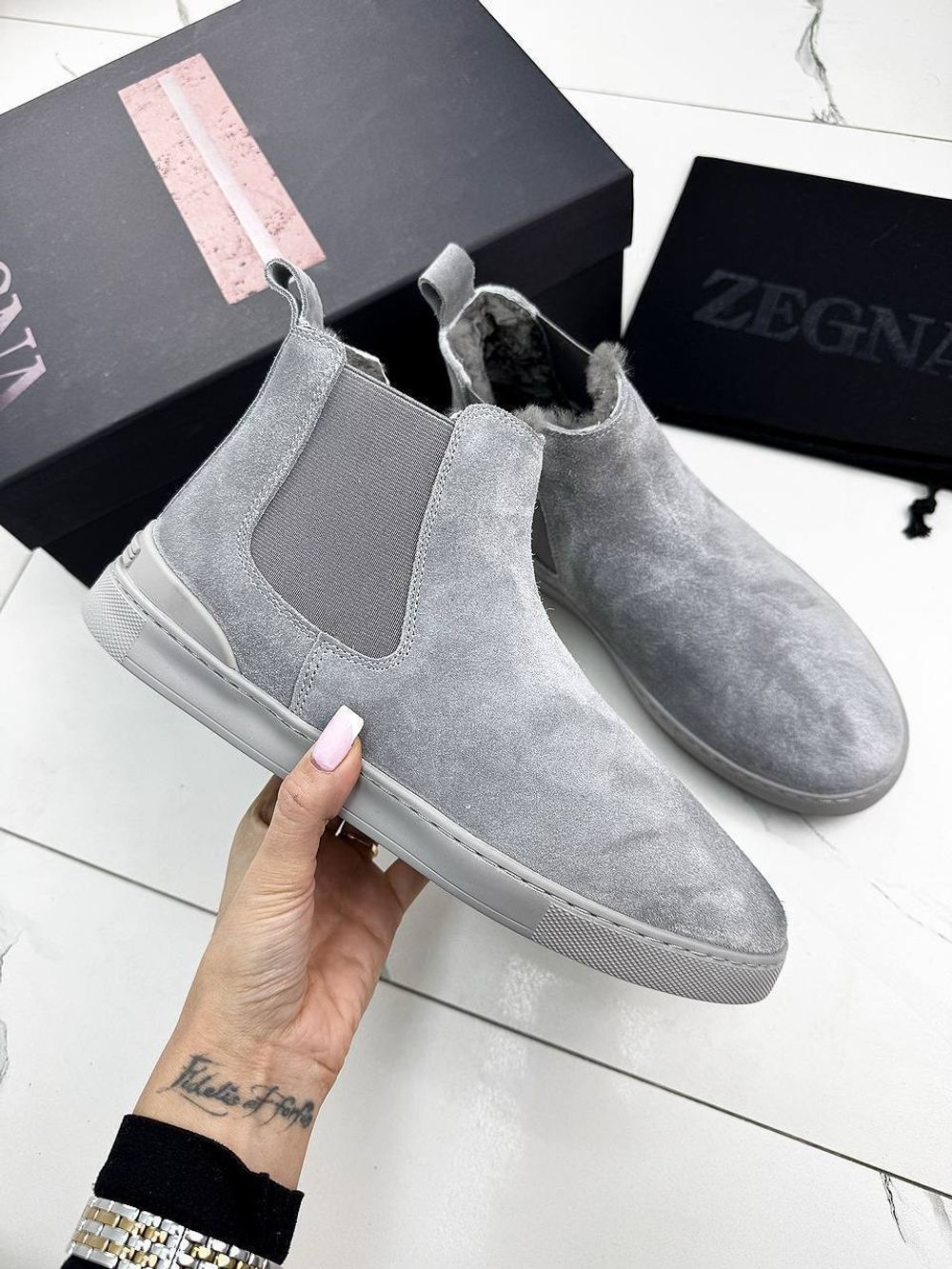 Ботинки Zegna, арт. 469650157