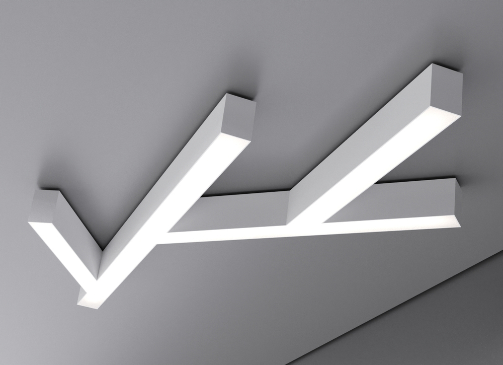 Накладной светодиодный светильник 96Вт 3000K