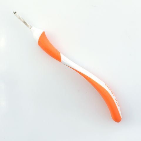 Крючок вязальный Addi Swing с эргономичной пластиковой ручкой, № 5, 16 см