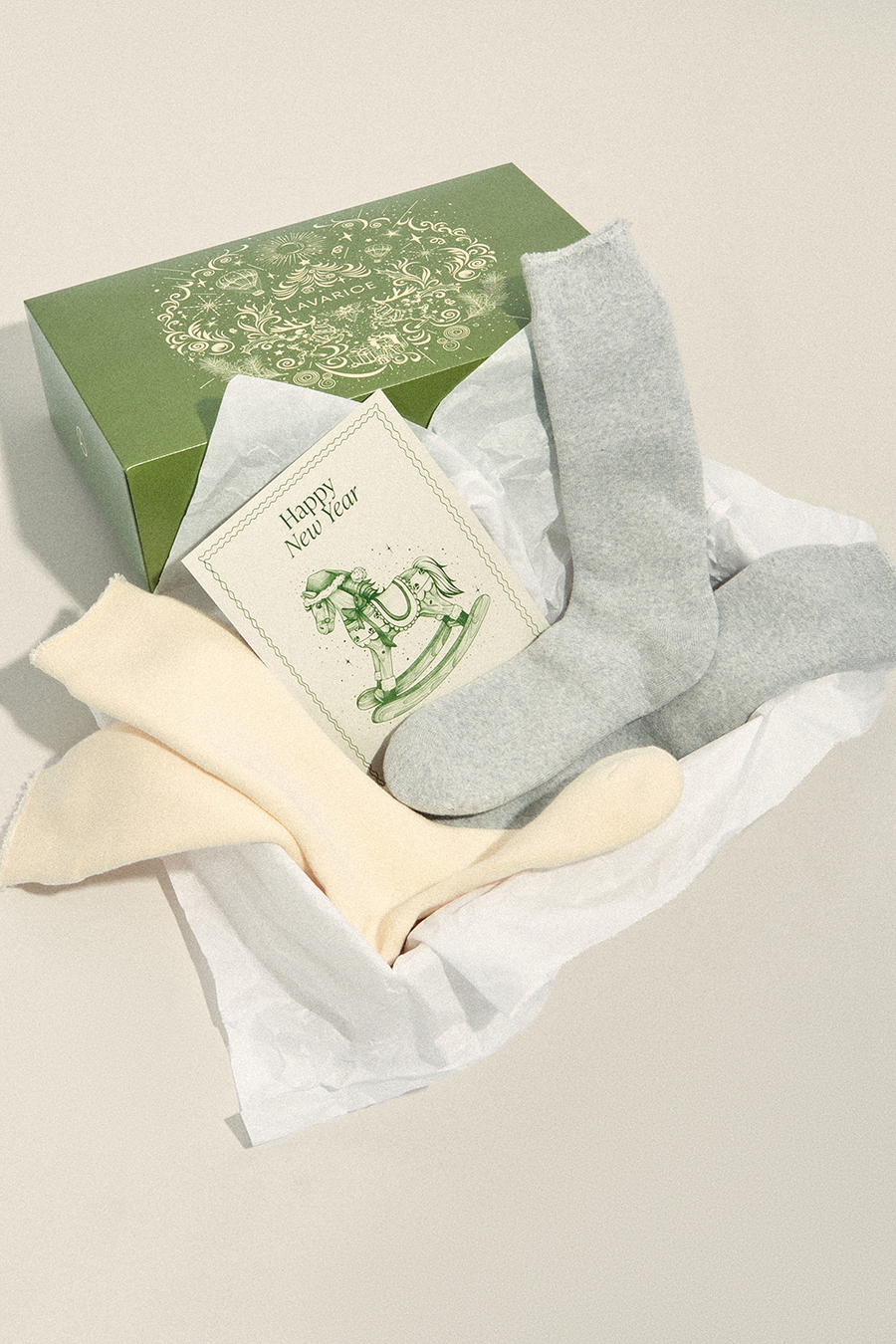 Носки махровые из хлопка Серый меланж