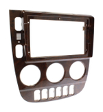 Магнитола для Mercedes-Benz ML (W163) 2001-2005 (климат, орех) - Carmedia SF-9119 Android 12, TS10,  CarPlay, 4G SIM-слот