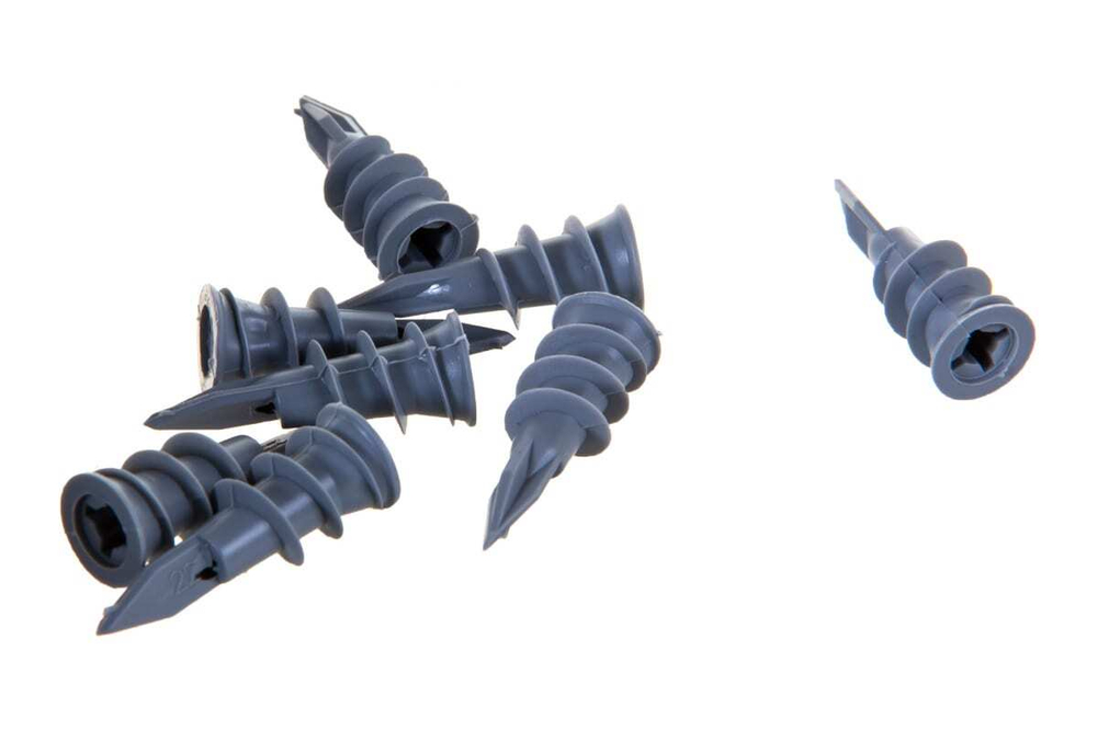 ДЮБЕЛЬ СТРОЙБАТ Д/ГИПСОКАРТОНА DRIVA НЕЙЛОНОВЫЙ 40ШТ 26296