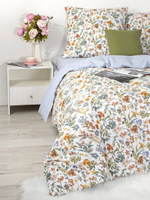 Постельное белье 1 5 спальное, бязь, 100% хлопок, 1 наволочка 70х70