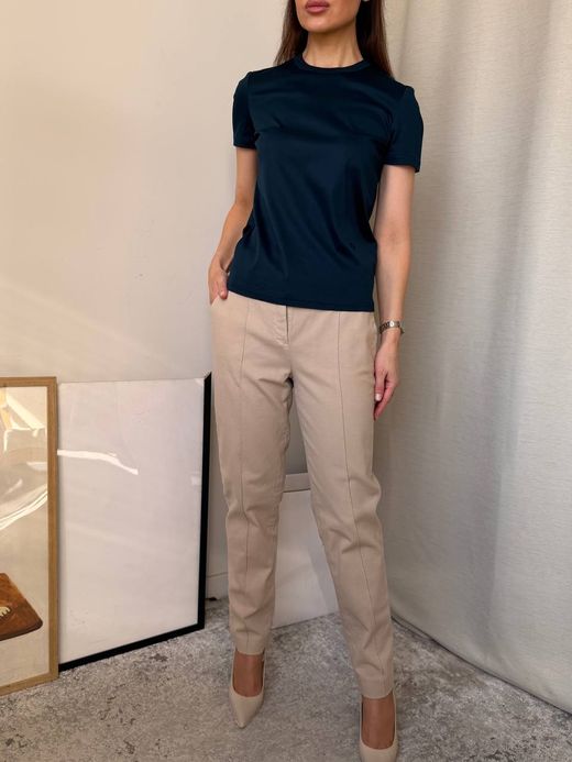 Новая хлопковая футболка Loro Piana, XS