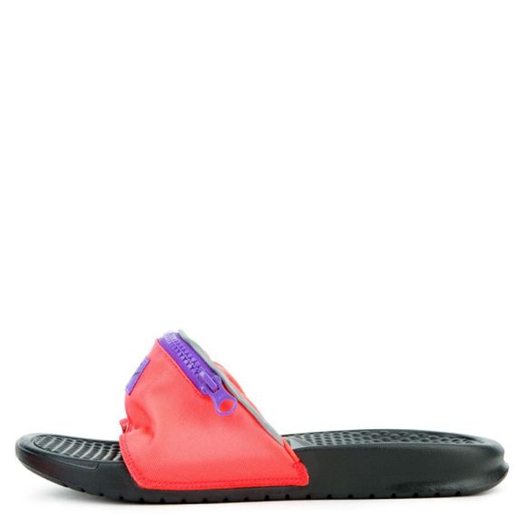 Nike Benassi Slip 'Pink Black'