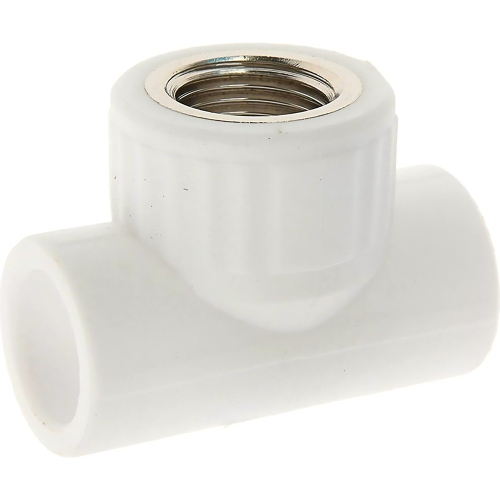 Тройник РОСТерм PPR комбинированный D20х1/2 х20 ВР