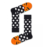 Носки унисекс Halloween Sock с тыквами (Размер: 25) (Цвет: черный с оранжевым)