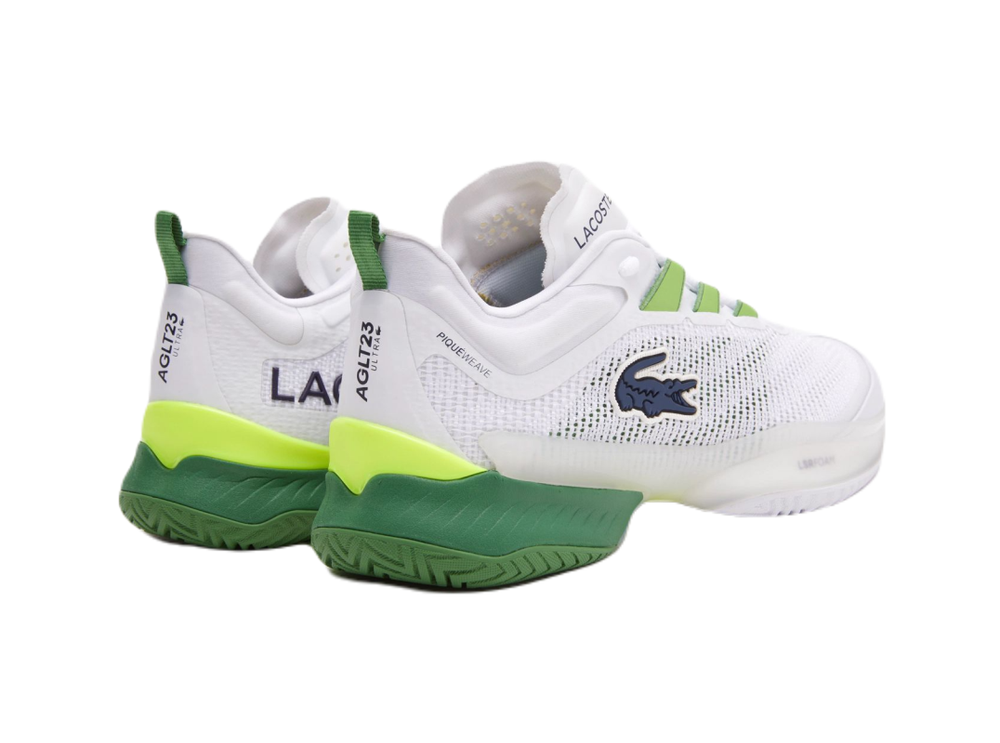 Мужские кроссовки теннисные Lacoste SPORT AG-LT23 Ultra - white/green