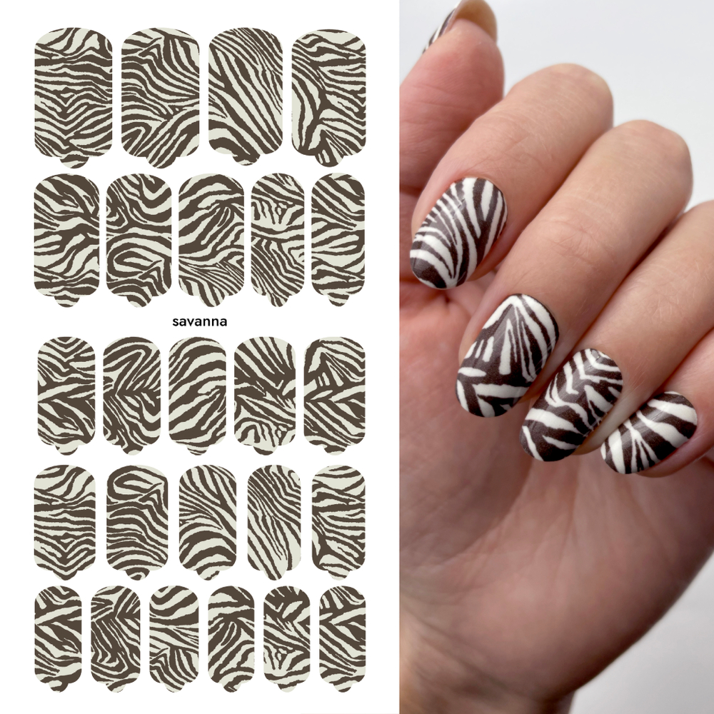 Плёнки для маникюра by provocative nails savanna
