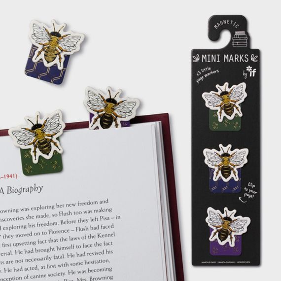 Əlfəcin \ Закладка \ Magnetic Mini Marks by IF - Bees
