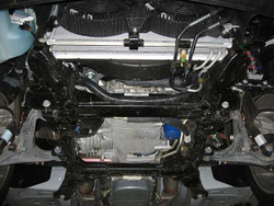 Защита картера и КПП Sheriff для Cadillac STS I 2004-2011 арт.04.0886