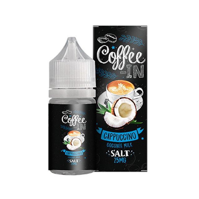 Coffee-in Salt 30 мл - Cappuccino Coconut Milk (20 мг)