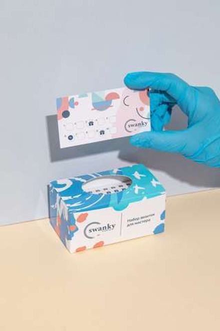 Набор визиток для Мастера Swanky Stamping Геометрия