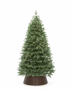 Искусственная елка Олимпия 150 см., 100% литая хвоя, теплых белых LED ламп, ЕлкиТорг (265150)