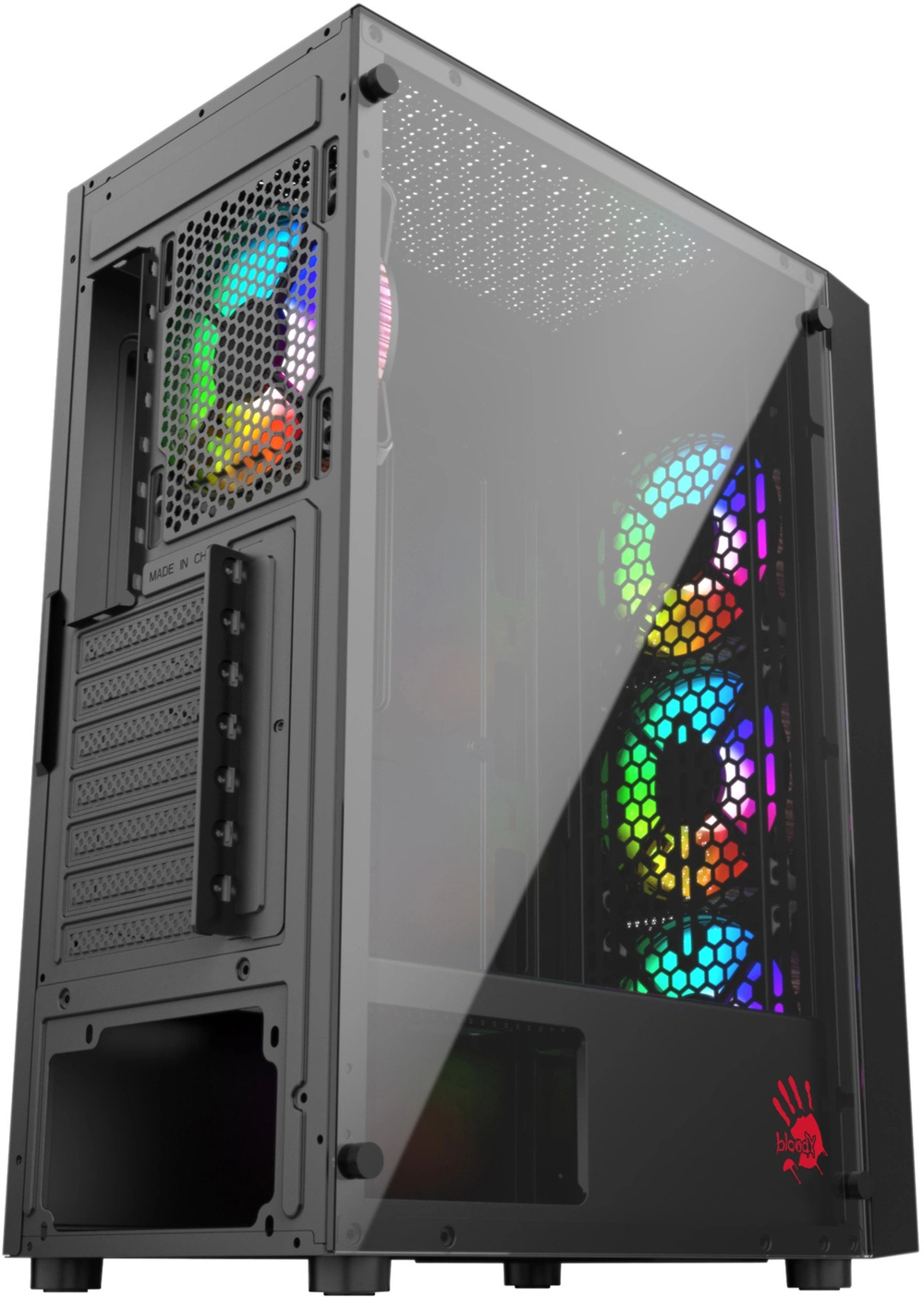 Корпус ATX Bloody BD-CC106F-BK