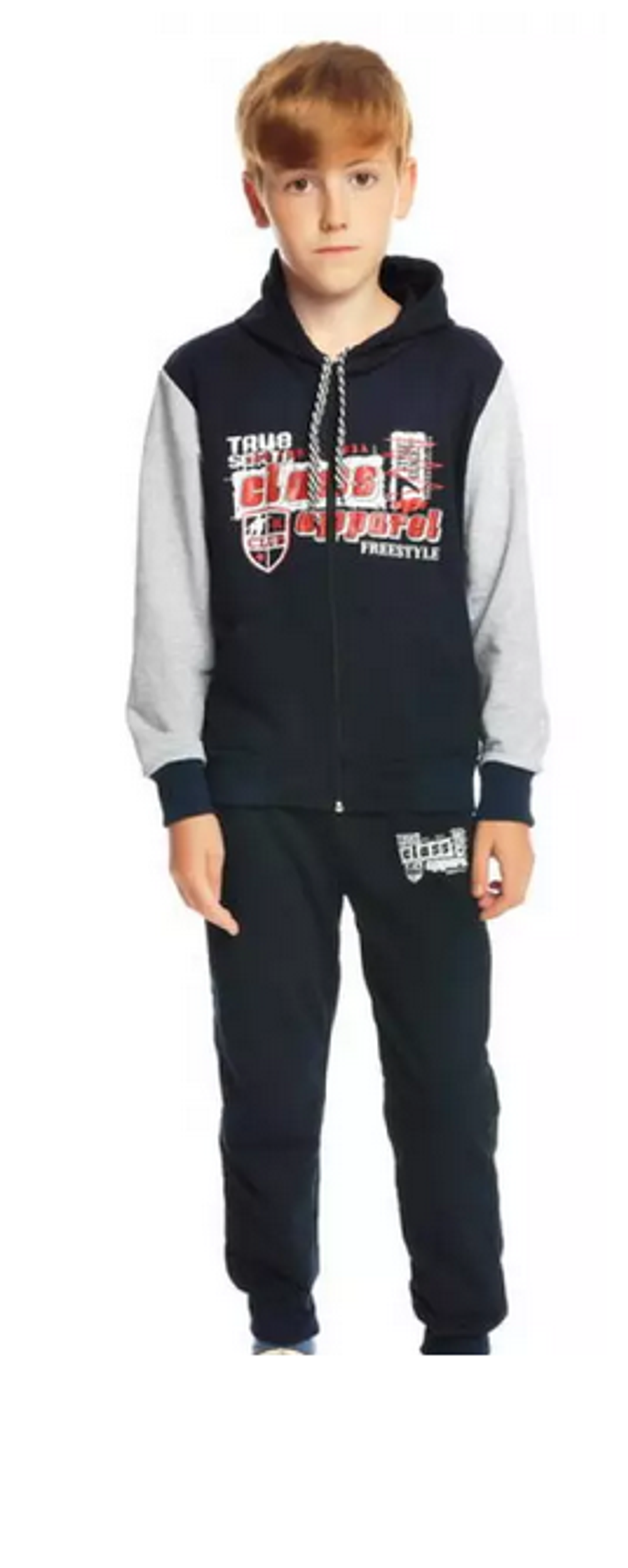 Костюм спортивный, 7 лет (ВАЙТ КОТТОН)