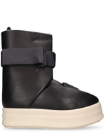 RICK OWENS | Padded leather low sneakers