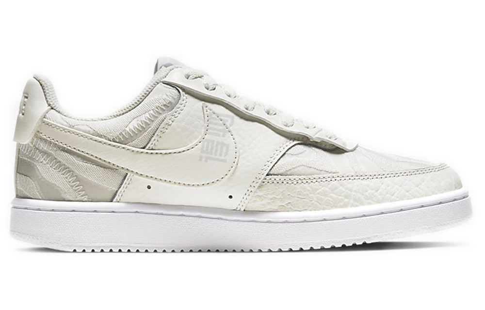 Женские кроссовки Nike Court Vision Low Premium 'Stacked Swoosh - Sail' CI7599-100