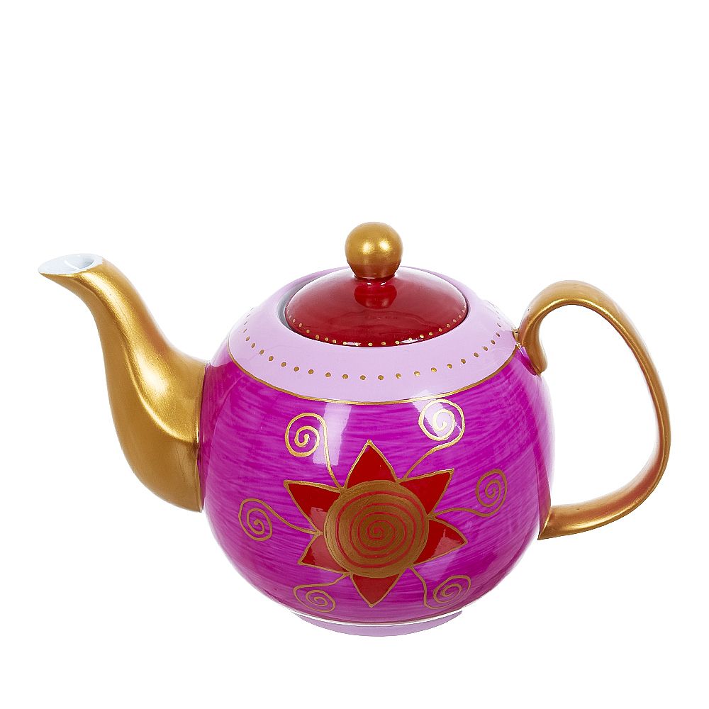 Чайник заварочный "Садко" 22,5*13,5*15см. v=1000мл. (фарфор) (подарочная упаковка)