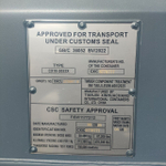 Контейнер 20 футов № XHCU2739870