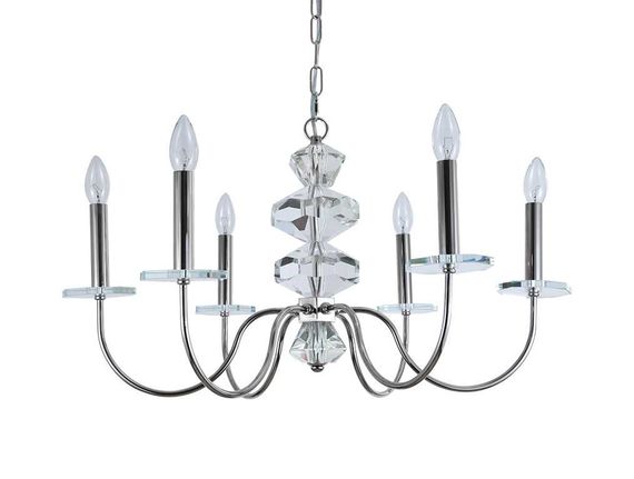 Люстра NEWPORT 3876/С nickel