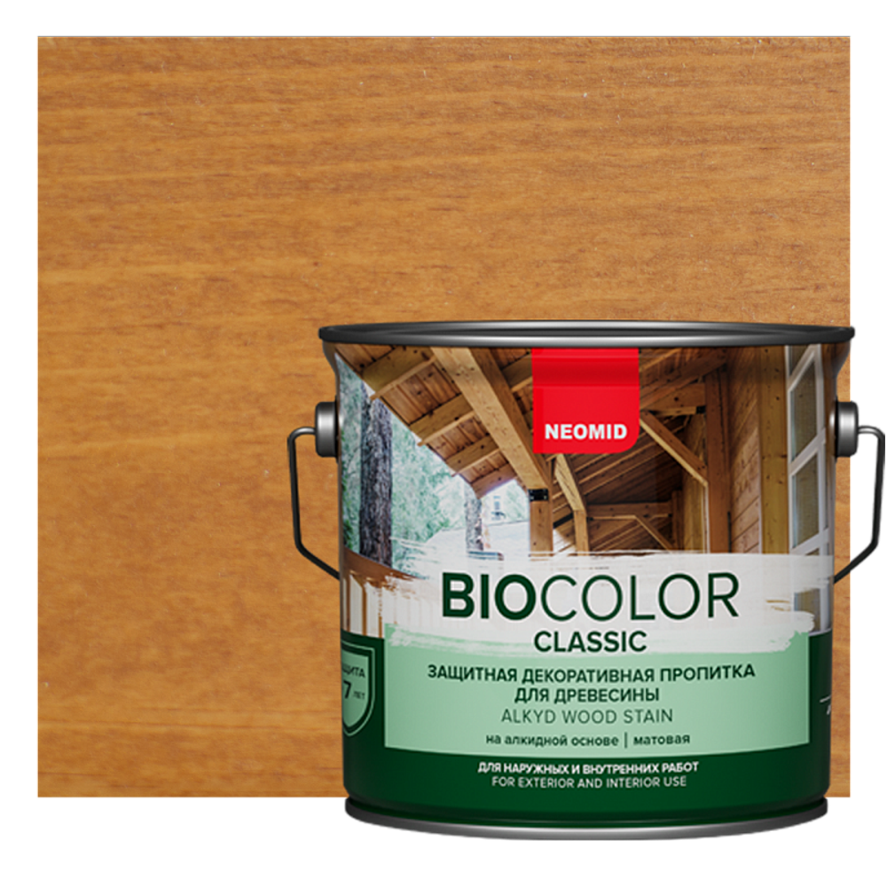 Пропитка для древесины NEOMID BiO COLOR CLASSIC