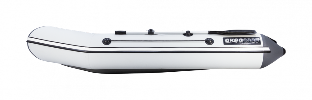 Аква-2900 СКК СЕРЫЙ/ГРАФИТ слань-книжка киль + PARSUN T 5.0 BMS (комплект лодка + мотор)