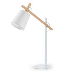 Настольная лампа Jovik белая