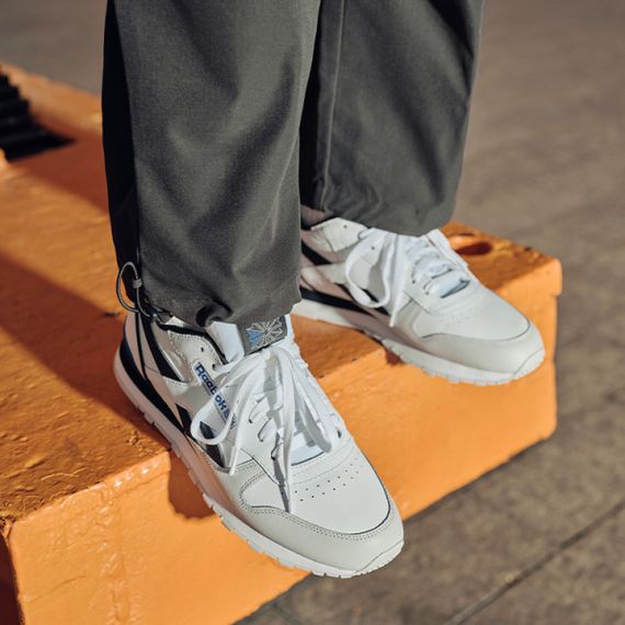 Классические кожаные кроссовки Reebok для мужчин и женщин